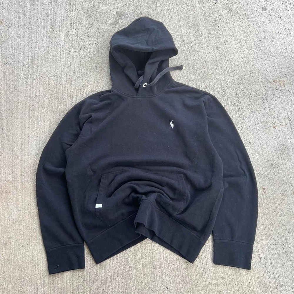 Ralph Lauren Classic Black Hoodie for Men